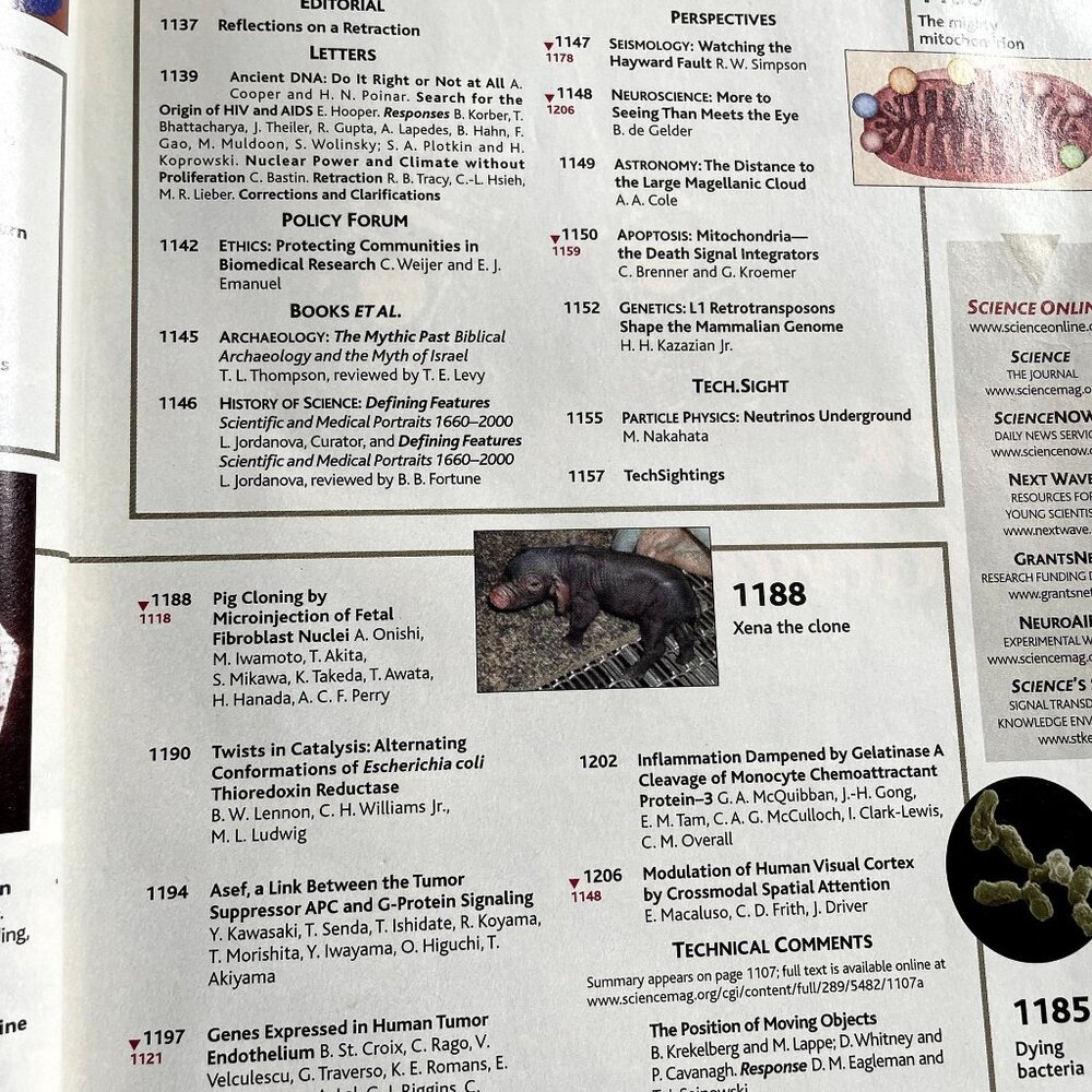 AAAS Science Magazine u Vol 289 No 5482 Aug 18 2000 - Picture 4 of 4